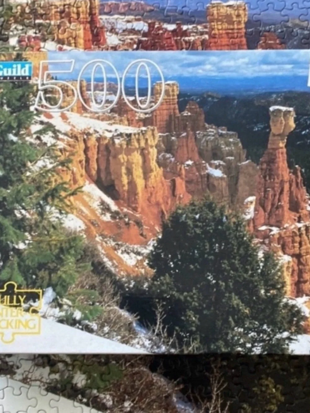 Vintage Guild Puzzle 500 Pieces Agua Canyon, Utah